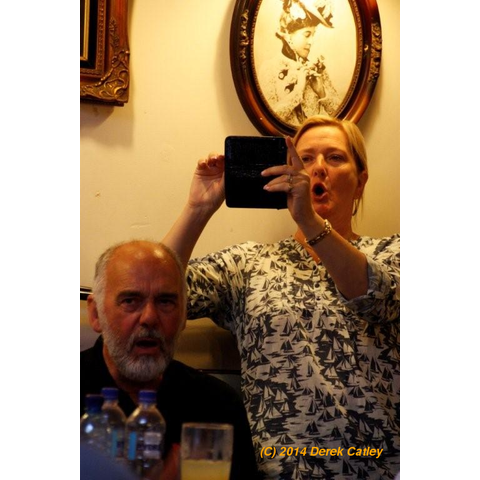 Derek Gifford and Janet Hale