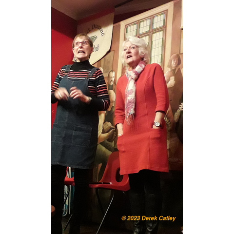 Lynne Heraud and Pat Turner