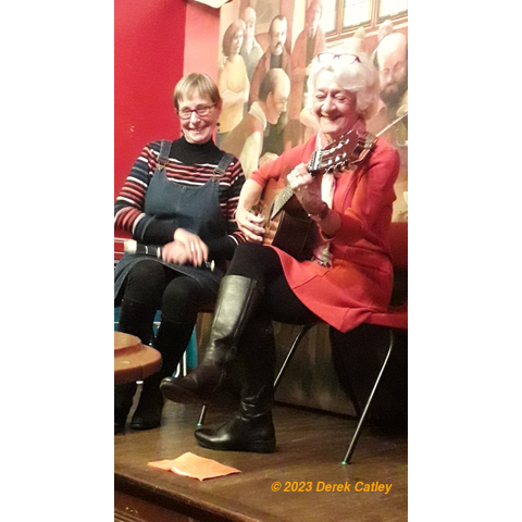 Lynne Heraud and Pat Turner